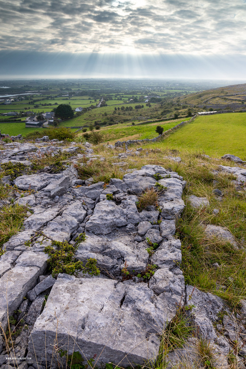 Abbey Hill Burren Clare Ireland - abbey hill,september,summer,sunrise,hills