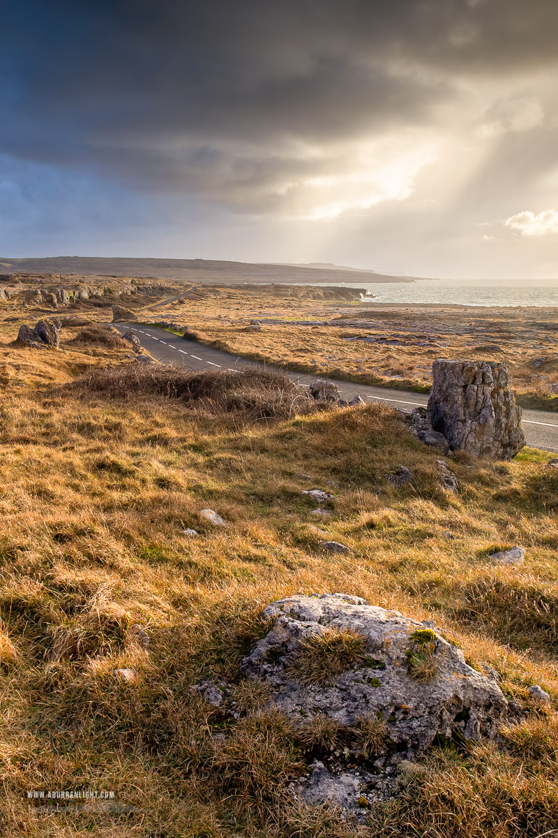 Ballyreane Fanore Clare Ireland - ballyreane,february,sunset,winter,portfolio,coast,golden