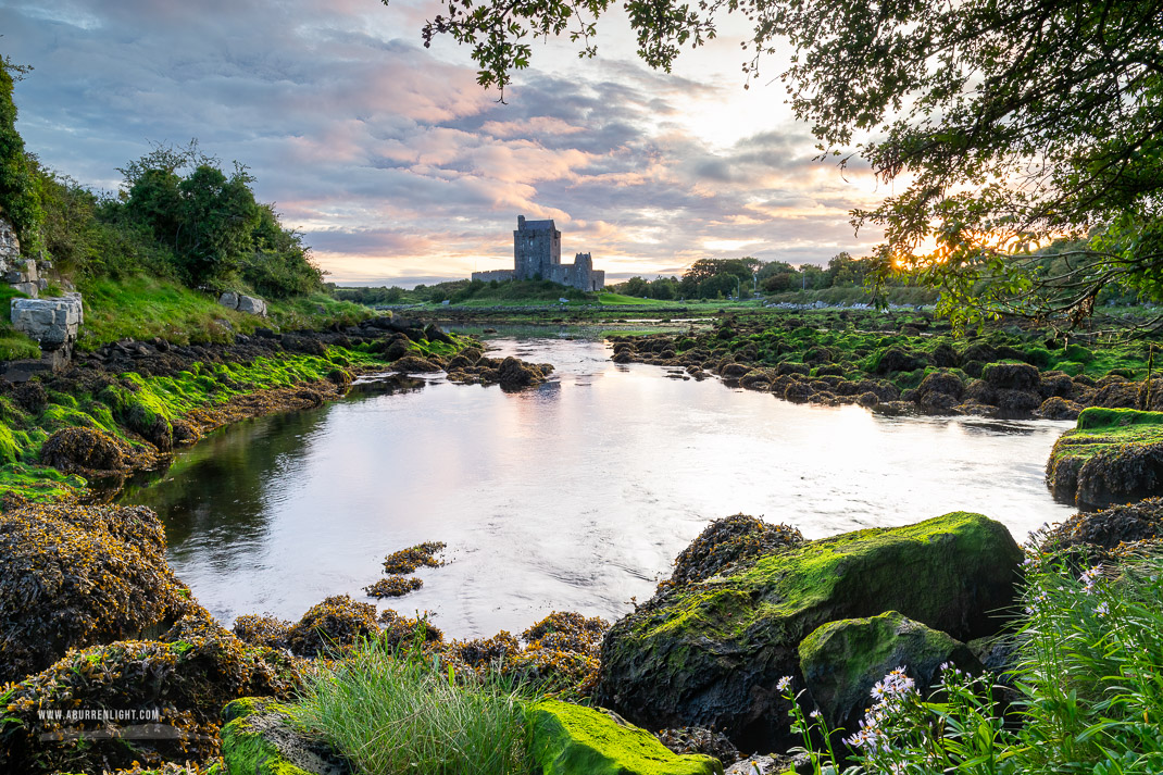 Dunguaire Castle Kinvara Clare Ireland - august,castle,dunguaire,kinvara,landmark,summer,sunrise,coast