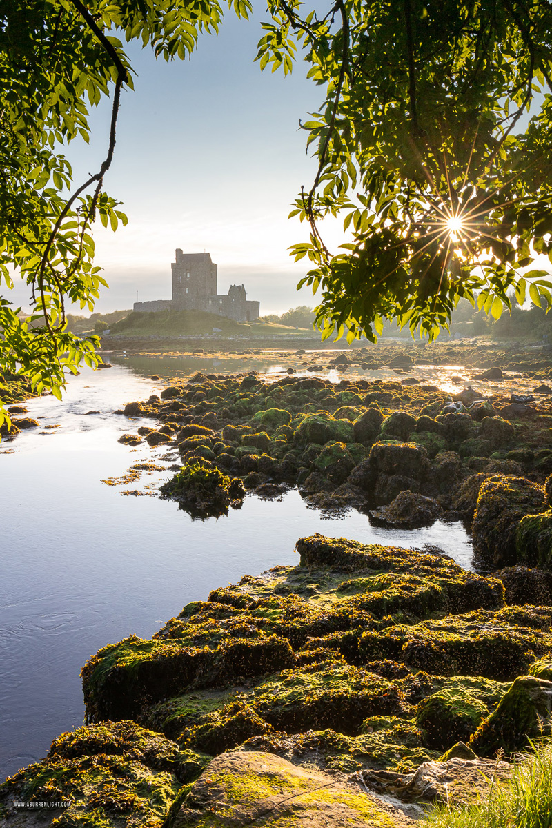 Dunguaire Castle Kinvara Clare Ireland - castle,dunguaire,july,landmark,reflections,summer,sunrise,sunstar,limited,portfolio,golden,coast