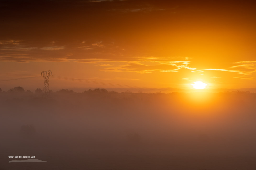 Gort Galway Ireland - autumn,golden hour,gort,october,lowland,mist