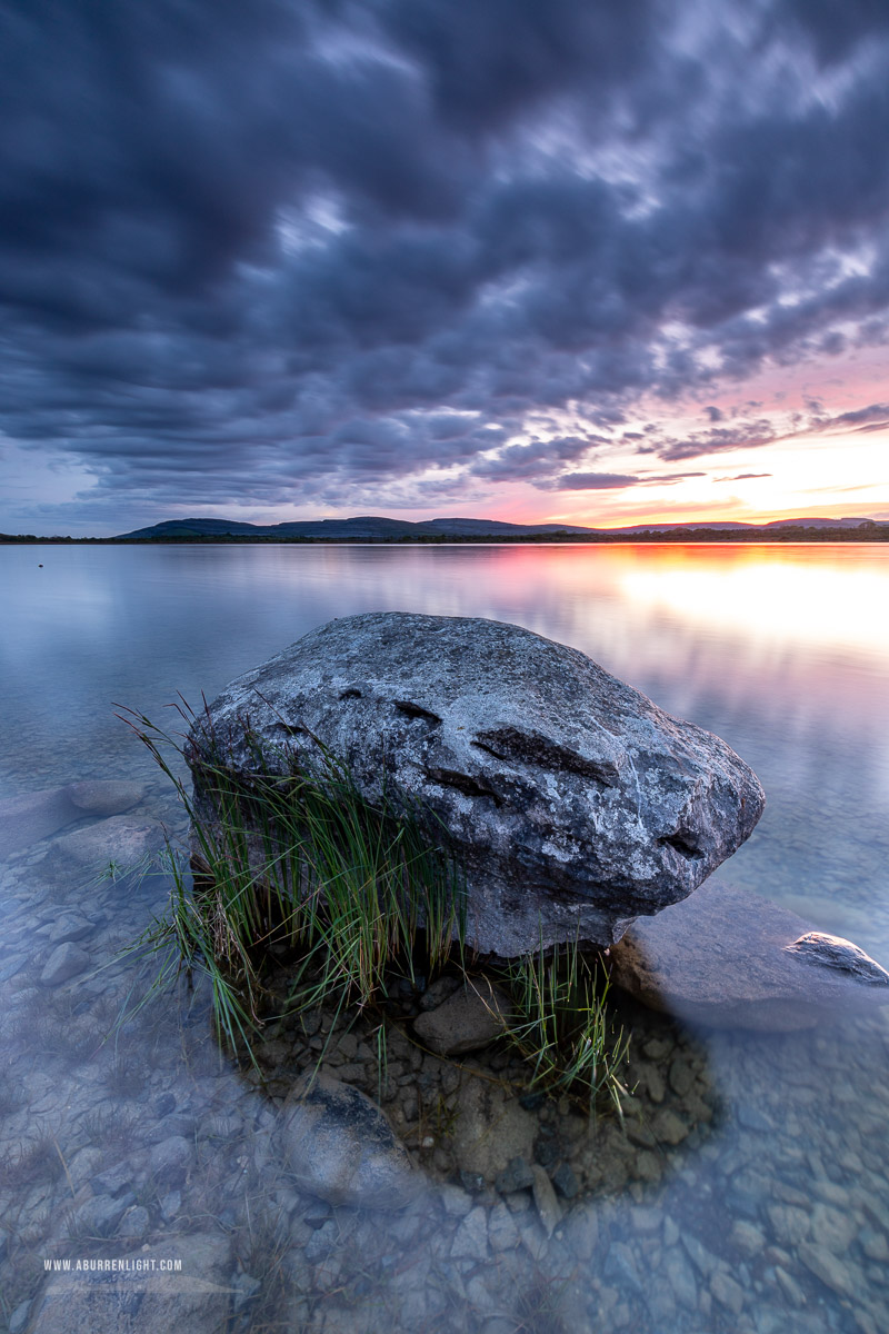 Lough Bunny Clare Ireland - dusk,long exposure,lough bunny,may,reflections,spring,blue,lowland