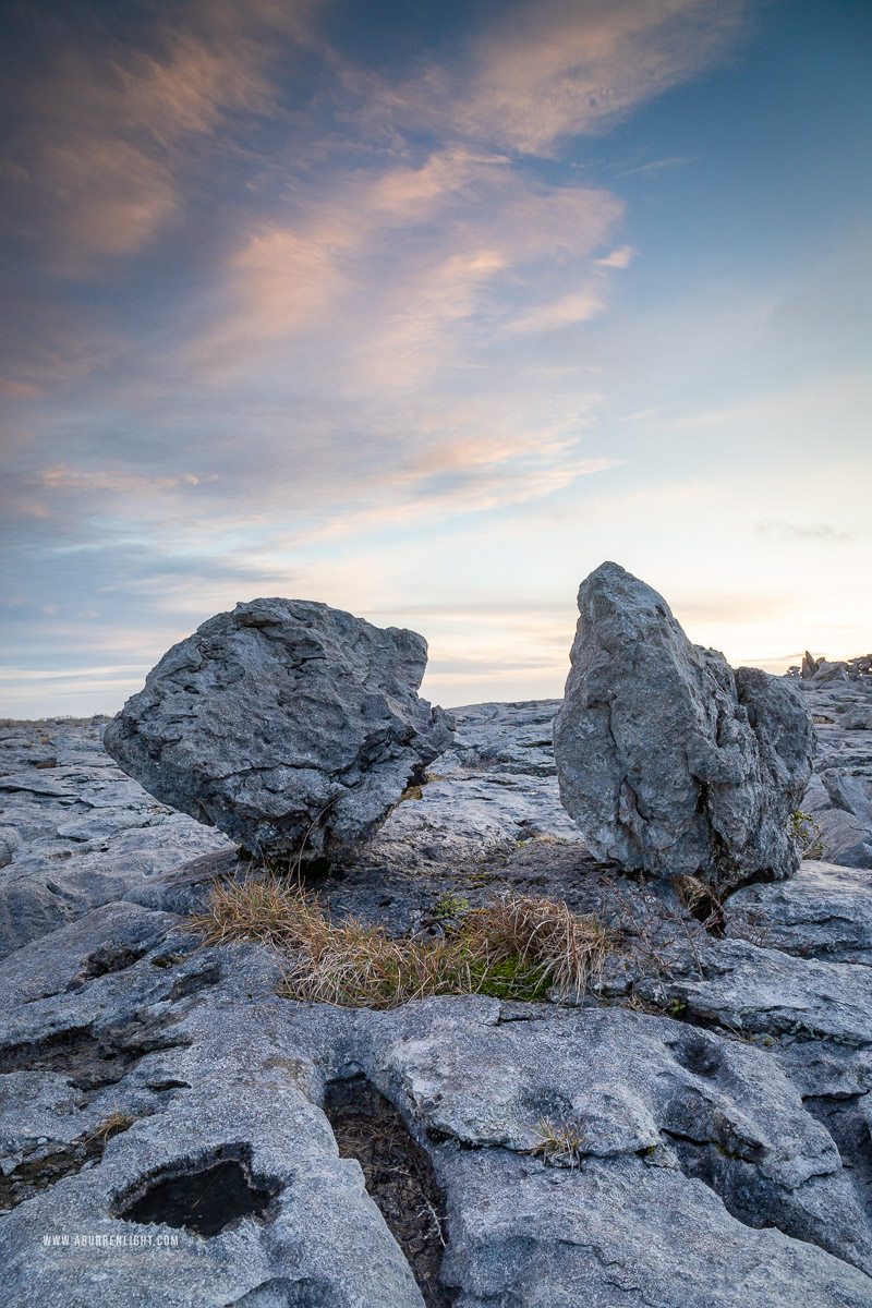 The Burren Clare Ireland - erratic,february,winter,lowland