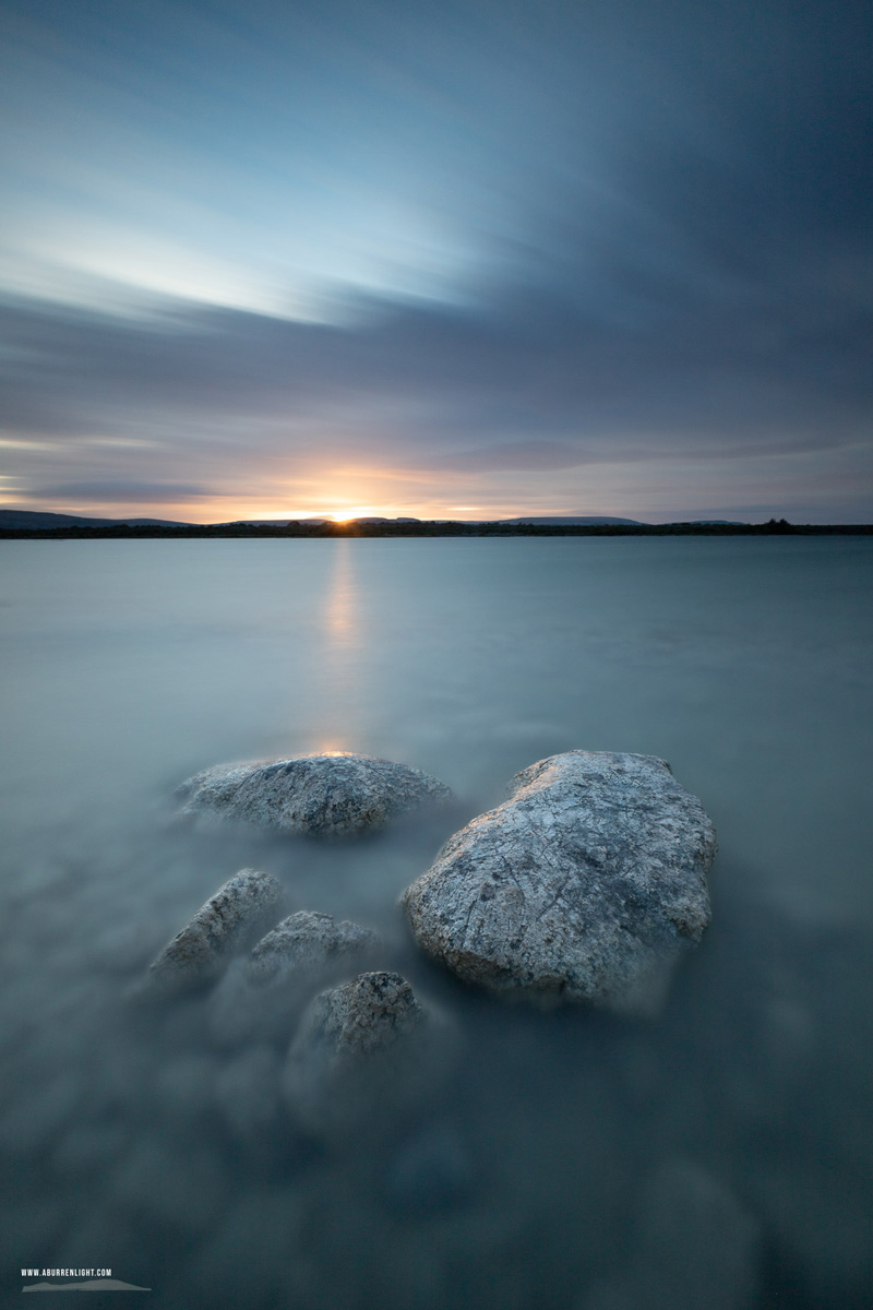 Lough Bunny Clare Ireland - blue,june,l limited,long exposure,lough bunny,spring,sunset,lowland,portfolio