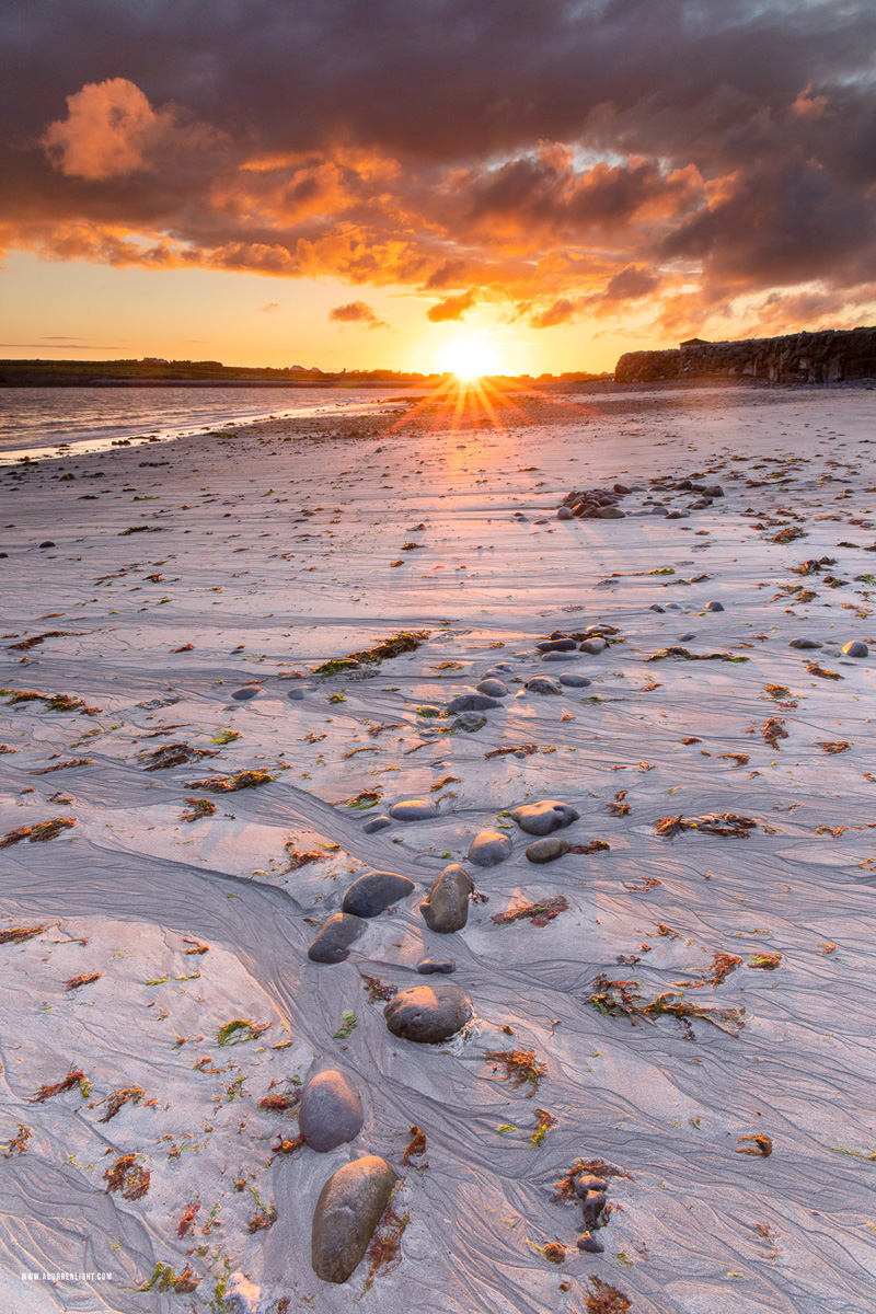 New Quay Kinvara Wild Atlantic Way Clare Ireland - july,new quay,red,rill,summer,sunrise,sunstar,coast,golden hour,beach