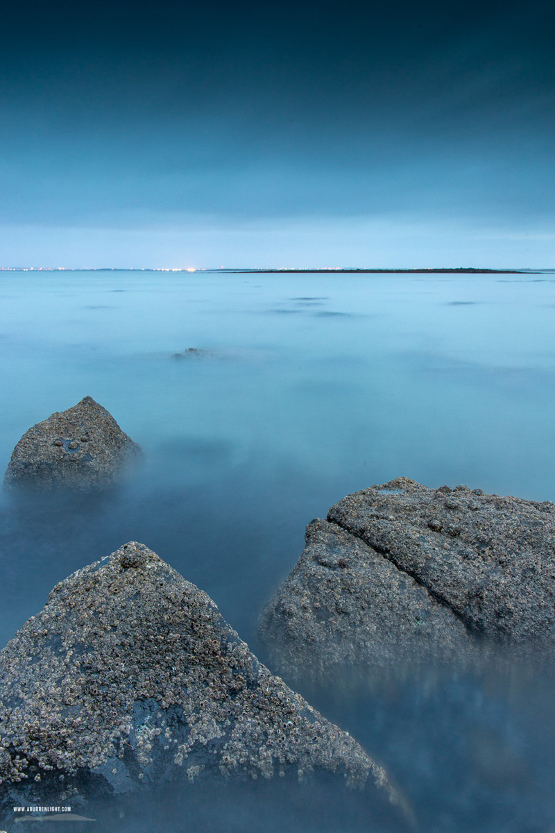 The Doorus peninsula Kinvara Clare Ireland - blue,february,long exposure,twilight,winter,doorus,kinvara,coast