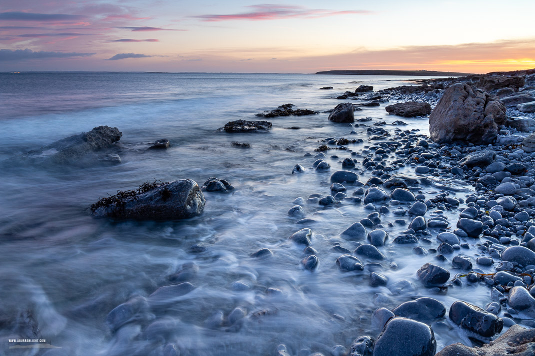 The Flaggy Shore Kinvara Wild Atlantic Way Clare Ireland - flaggy shore,long exposure,march,sunrise,winter,coast