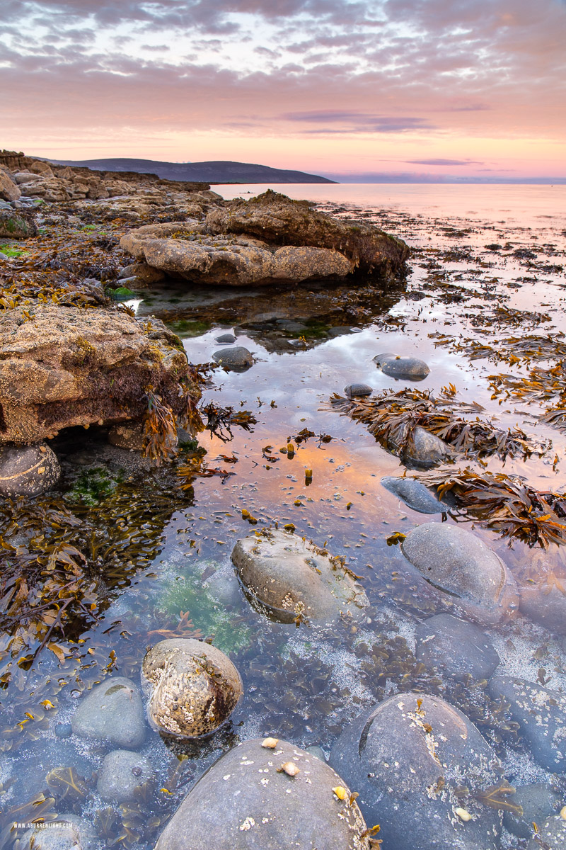 The Flaggy Shore Kinvara Wild Atlantic Way Clare Ireland - autumn,flaggy shore,long exposure,october,sunrise,coast,golden