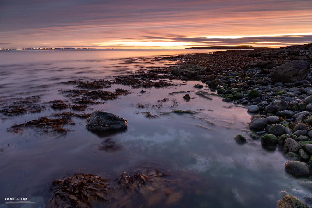 The Flaggy Shore Kinvara Wild Atlantic Way Clare Ireland - autumn,flaggy shore,long exposure,october,orange,twilight,coast