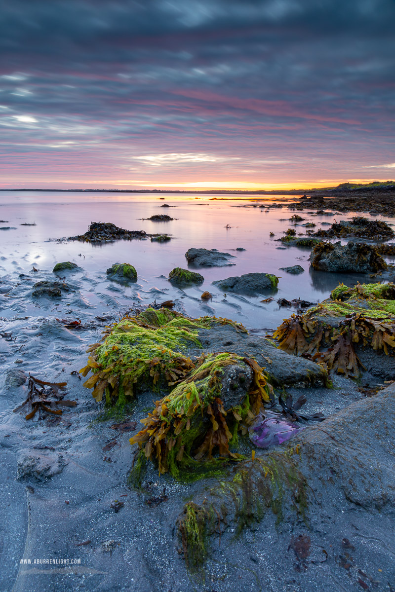 Traught Beach Kinvara Wild Atlantic Way Clare Ireland - june,kinvara,limited,long exposure,pink,spring,traught,twilight,portfolio,blue,coast