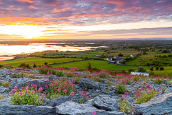 abbey hill,coast,dusk,hills,june,orange,ripples,spring