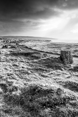 ballyreane,coast,february,monochrome,pick-coast,sunset,winter