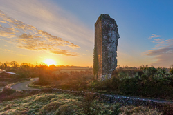 boston,cloodooan,february,landmark,lowlands,ruin,skaghard,sunrise,tower,winter,drone