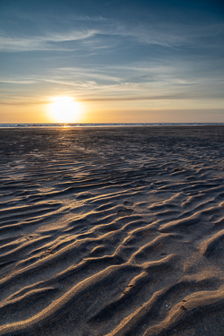 fanore,may,ripples,sand,spring,sunset,coast,beach