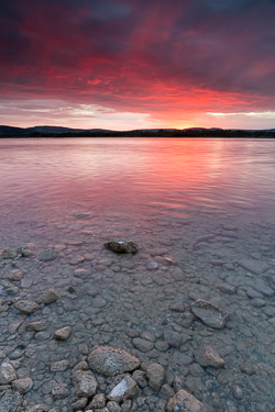 july,lough bunny,red,summer,sunset,lowland