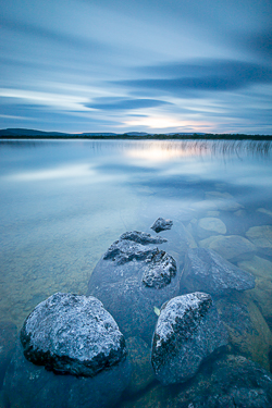 blue,dusk,july,long exposure,lough bunny,summer,lowland