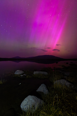 aurora,long exposure,may,mullaghmore,night,park,pilars,purple,spring,astro