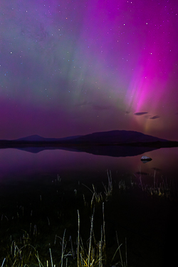 aurora,long exposure,may,mullaghmore,night,park,pilars,purple,spring