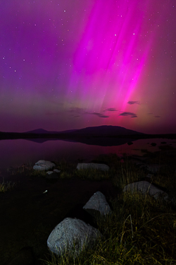 aurora,long exposure,may,mullaghmore,night,park,pilars,purple,spring