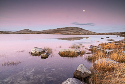 dusk,january,long exposure,moon,mullaghmore,winter,park