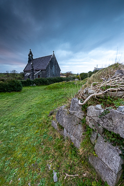 church,january,landmark,noughaval,winter,hills