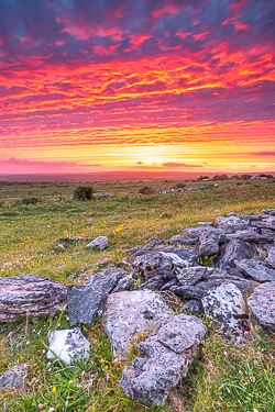 dusk,june,landmark,parknabinnia,orange,red,roughan,spring,sunset,afterburn,hills