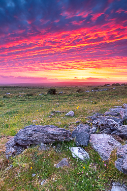 dusk,june,landmark,parknabinnia,orange,red,roughan,spring,sunset,afterburn,hills