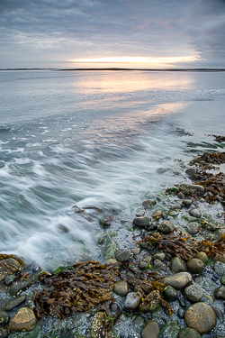 coast,doorus,june,long exposure,pebbles,summer,sunrise