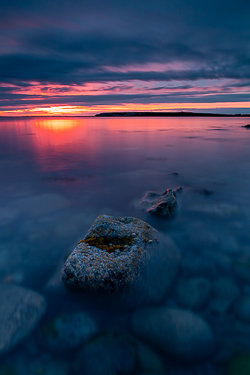favourite,flaggy shore,june,long exposure,red,spring,twilight,coast