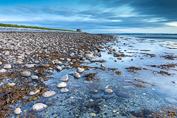 blue,july,landmark,long exposure,martello,summer,tower,twilight,aughinish,kinvara,coast