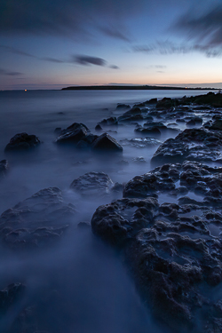 autumn,blue hour,flaggy shore,long exposure,november,coast