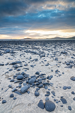 ballyvaughan,july,rine,summer,sunrise,coast,pebbles,sand