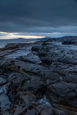 ballyvaughan,long exposure,november,rine,twilight,winter,coast,blue