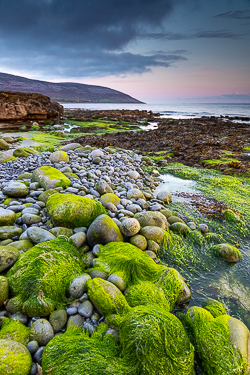 ballyvaughan,black head,green algae,may,rine,spring,sunrise,coast
