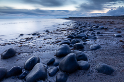august,ballyvaughan,blue,long exposure,rine,summer,twilight,coast,pebbles